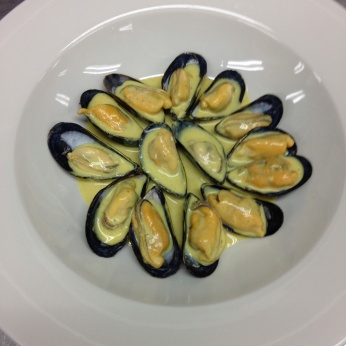 Mussels Mouclade